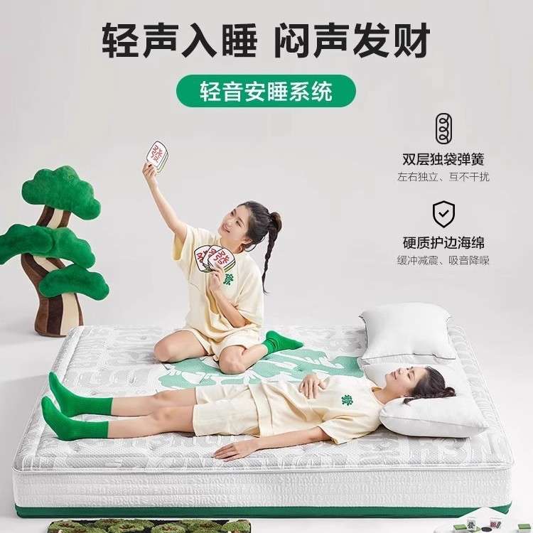 床垫家用弹簧床垫椰棕乳胶经济宿舍加厚硬软垫20cm厚