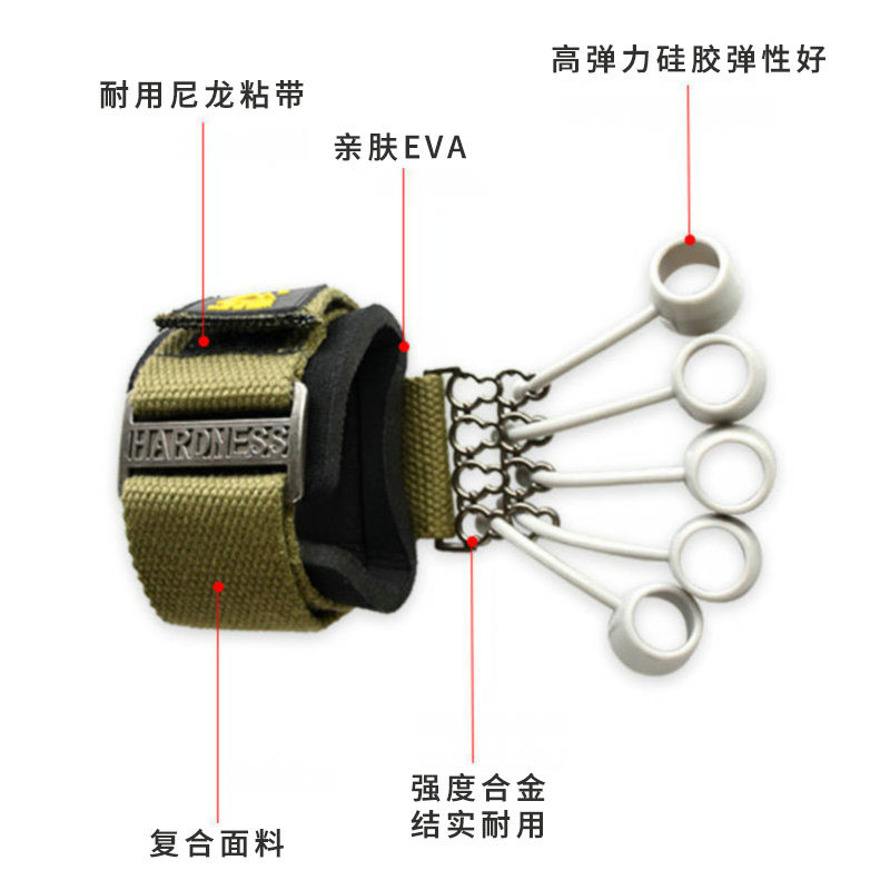 手指屈伸康器复训练器材韧带伸直指力器拉伸展手部力量锻炼分指板
