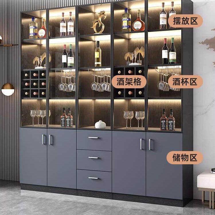 酒柜家用靠墙储物柜轻奢现代简约高档边柜餐边一体玻璃门展示柜,电子元器件市场,其它元器件,淘宝优惠券,粉丝福利购,淘宝优惠卷