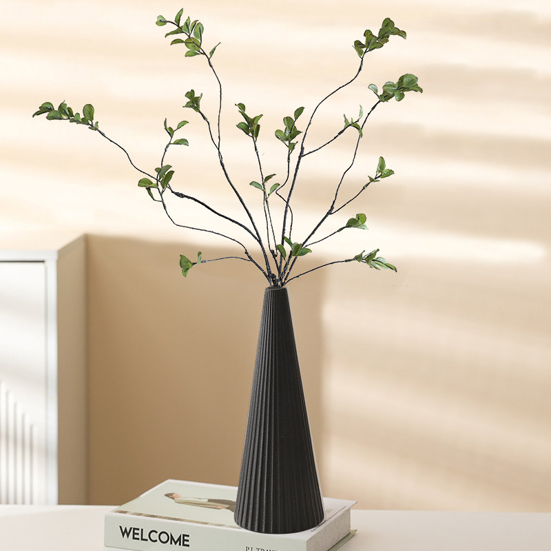 桌面花瓶咖啡厅装饰干燥花枝插花水培彷真花高级感玄关餐桌饭店摆,家居饰品,花瓶,淘宝优惠券,粉丝福利购,淘宝优惠卷