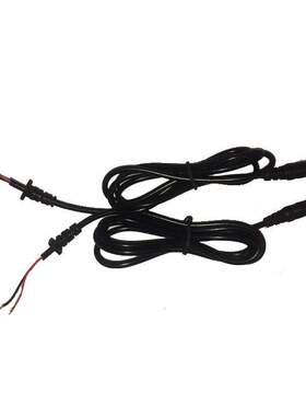 DC电源线 黑色0.3平方SR5*5护套线2464 22AWG DC5521电源线