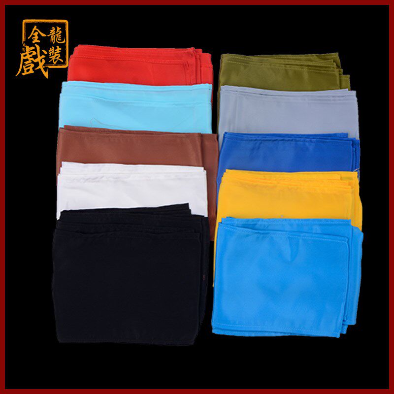 速发全戏文化京剧越剧戏曲龙旦装用品老服头饰配件头巾裹头布 素