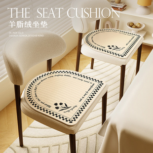 速发餐椅坐垫马蹄形椅垫餐桌椅子套罩冬季透气防滑季四通用垫子