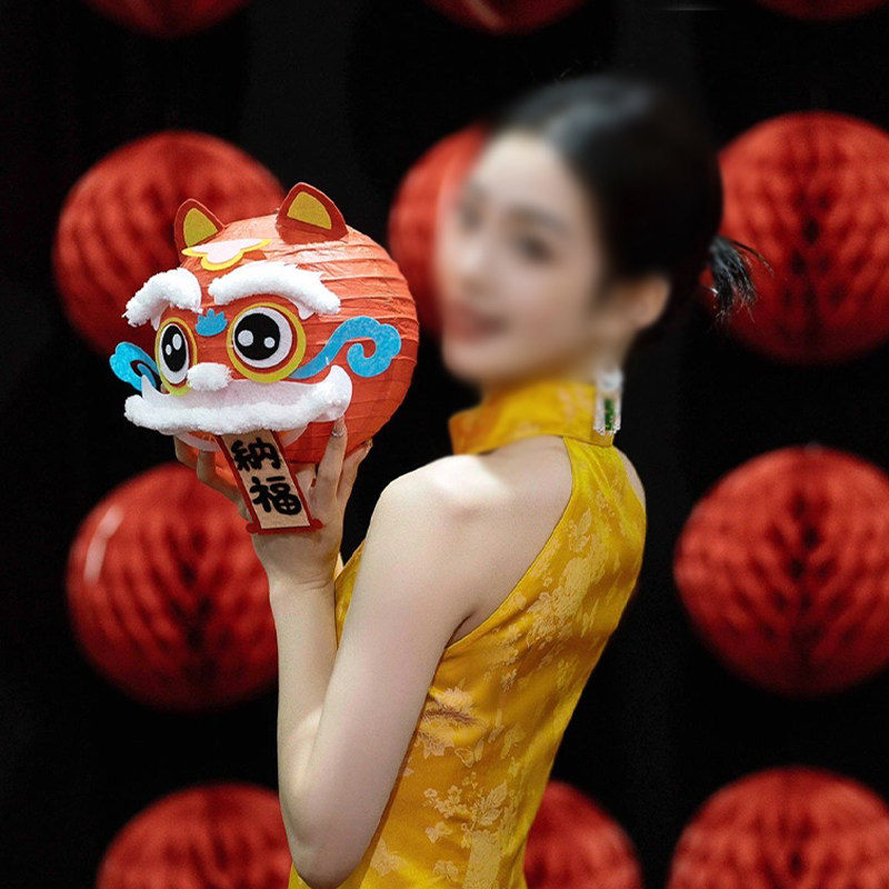 速发结道拍伴婚具醒狮灯笼接亲摄娘喜字婚庆中式婚礼婚房布置装饰