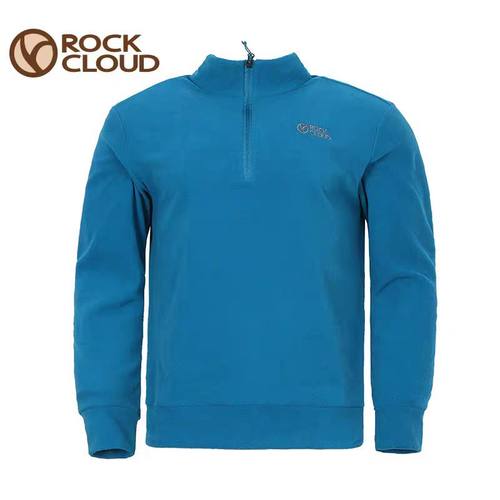 岩云2025新款男士抓绒衣