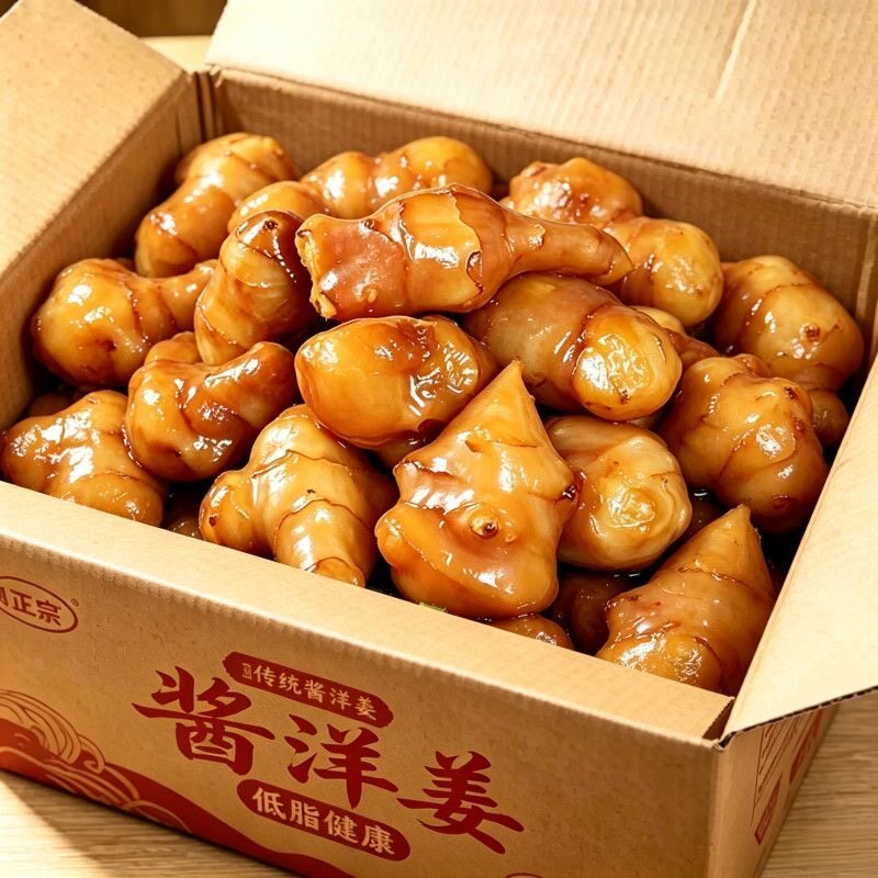 山东酱洋姜即食新鲜腌制咸味洋姜咸菜姜不辣菊芋头鬼子姜洋生姜