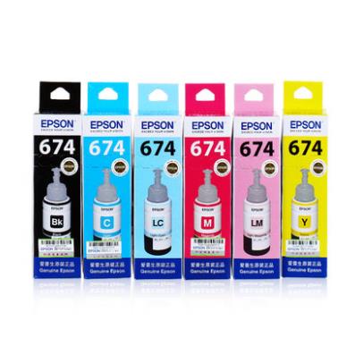 原装爱普生T674墨盒墨水6741 epson L801 L805 L810 L850 L1800