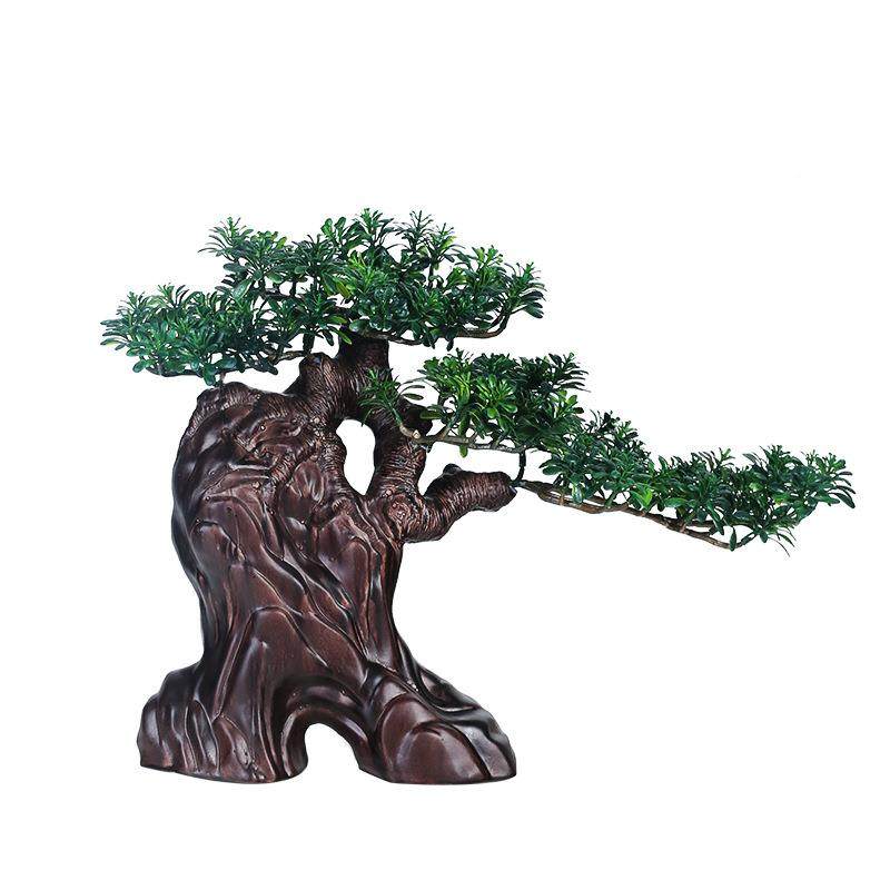 真松树崖柏松仿真绿植禅意厅摆件创仿意陶瓷松罗汉盆景小JEJ树客,橡塑材料及制品,工业陶瓷,淘宝优惠券,粉丝福利购,淘宝优惠卷
