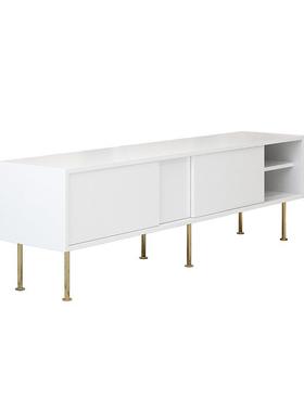 小户型带抽电视柜现代客厅210106室简约视听柜屉卧色长条一字型边