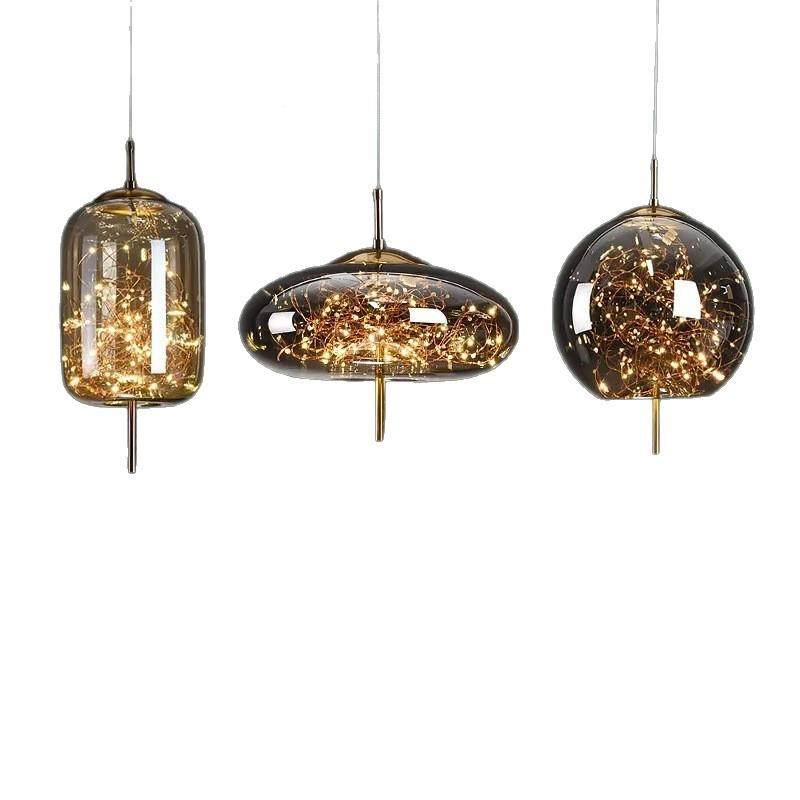 北女欧网红吊22029床头灯少轻奢长线个性艺术满天星酒店吧台小玻,家装灯饰光源,智能吊灯,淘宝优惠券,粉丝福利购,淘宝优惠卷