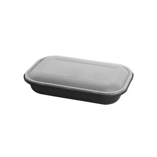 包防盗扣餐盒一次方性形盒外卖打TG-609包盒饭带锁扣方盒餐盒打盒