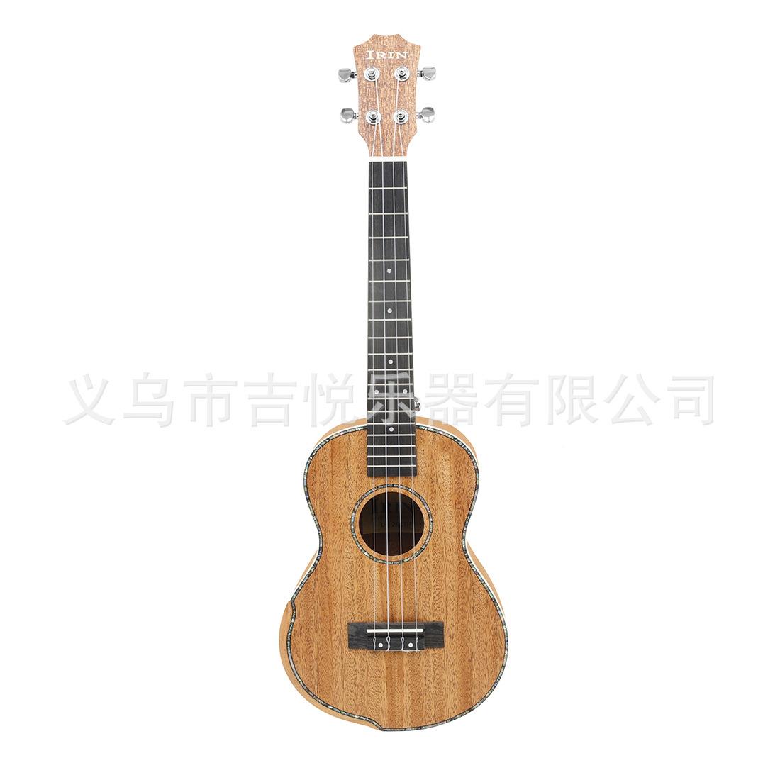 24乌寸UK-24KTH尤克里里桃花l芯木uk丽ulee克丽送包桃花芯小吉他