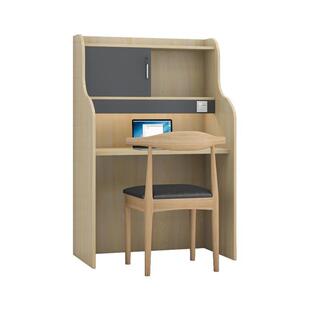 自学习桌沉浸式共考研桌一对享一习培训辅导考证桌自习室隔断桌