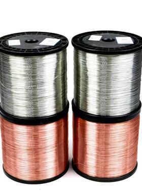 LMHC1热200T纯紫铜线高导电导紫铜盘元红铜盘条轨道导电1扁圆铜条