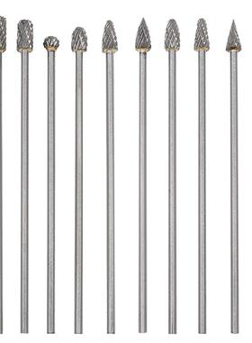 1m0件/套超长旋转锉SJD毛刺碳化钨雕刻铣刀钻头金双槽*属6*100m