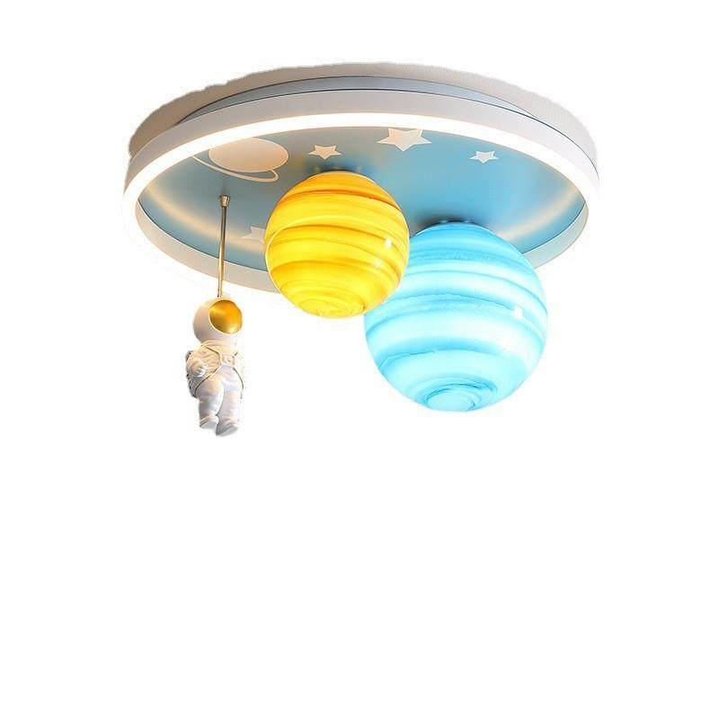 新款太空人童房WOX灯吸顶灯北欧卧灯室创意间简约流浪星球房灯儿,家装灯饰光源,客厅吸顶灯,淘宝优惠券,粉丝福利购,淘宝优惠卷