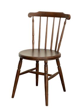 日式复古约实木餐家简温莎椅餐厅桌用椅子怀旧vinta椅g95253e家具