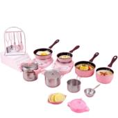 331厂家儿迷童你小菜房全套做饭炒厨具套厨装 真煮益智玩具