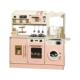 童木制937仿真儿具过家家粉色冰箱房家用套装 玩早教益智体验男女