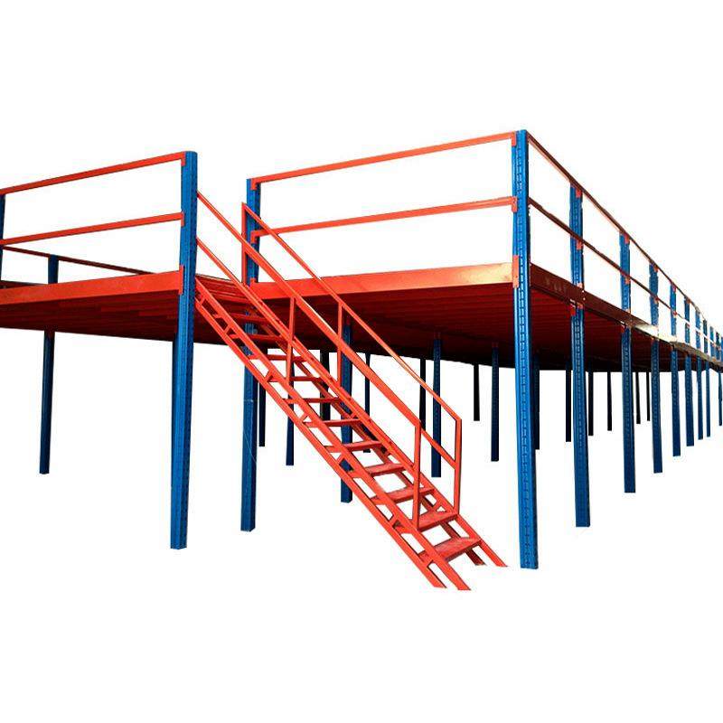 钢费平台货架阁工字钢结构工厂库隔楼二层仓拆装钢木板免上门测量,商业/办公家具,仓储货架,淘宝优惠券,粉丝福利购,淘宝优惠卷