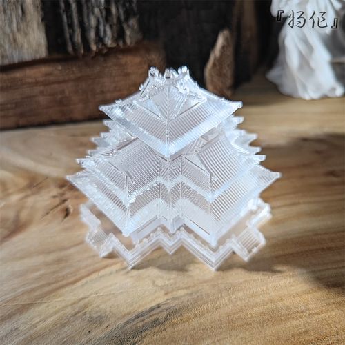 将作手造a滴胶树脂摆件鱼缸造景故宫角楼国风古建筑送礼沙盘微景