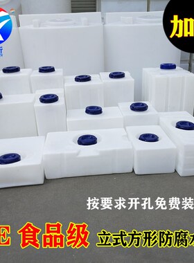 防腐方形a桶小方桶加药箱30L40L50 80L120L200L立式卧式水箱化工