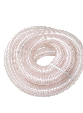 PU聚氨酯风管 耐高温钢丝伸缩软管 吸z尘管 pu风管110 115 120 12