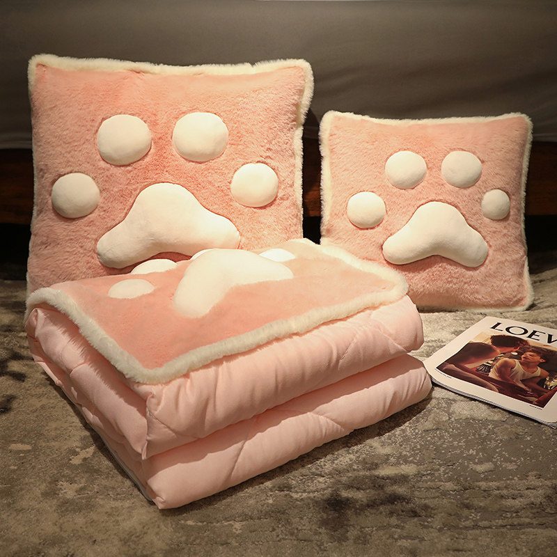 抱枕被子两用办公室折叠午睡枕头毯子二合一汽车用靠枕Z靠垫车载,居家布艺,抱枕被,淘宝优惠券,粉丝福利购,淘宝优惠卷