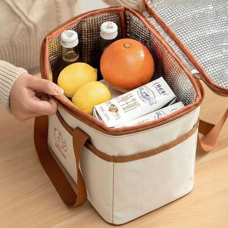 加厚保温饭盒手提袋铝箔防水冰包