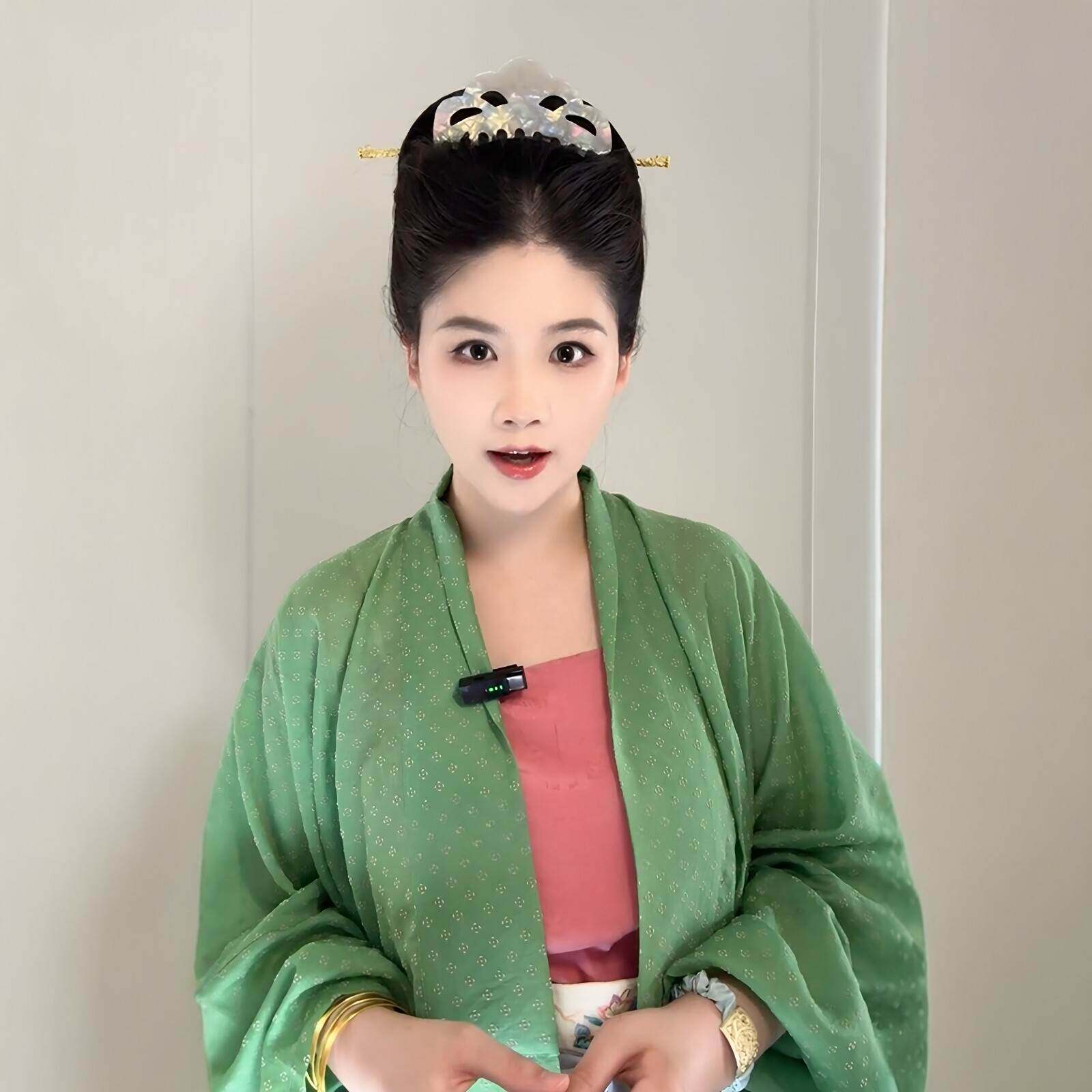 【抓夹当宋冠】宋冠抓夹女生头饰醋酸穿汉服快速出门发夹拍照出片