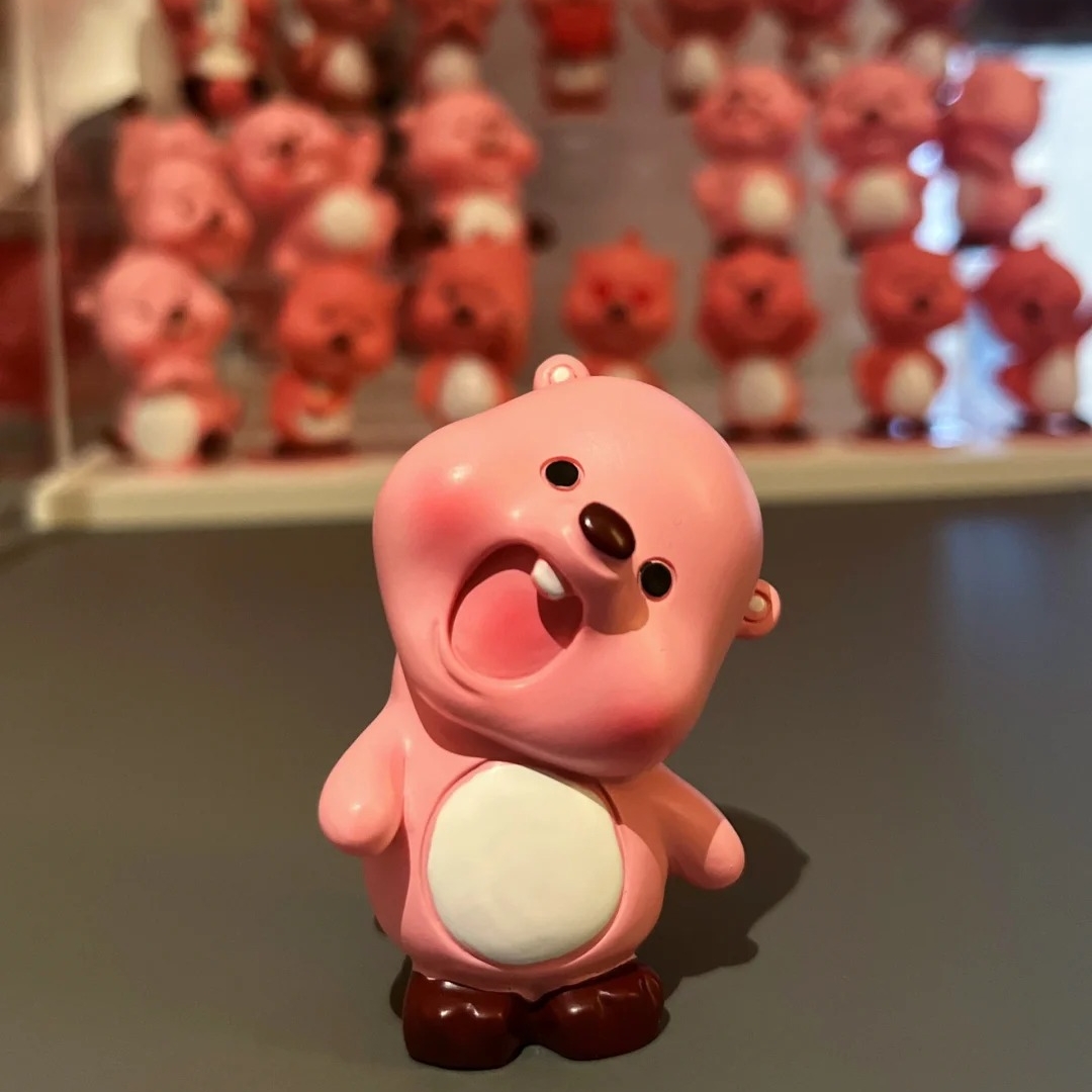 loopy歪头盲盒有你超甜露比可爱ins潮玩网红粉狸手办卡通公仔礼物