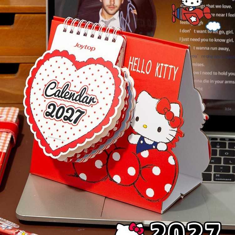 小槑同学×凯蒂猫联名台历2026图片