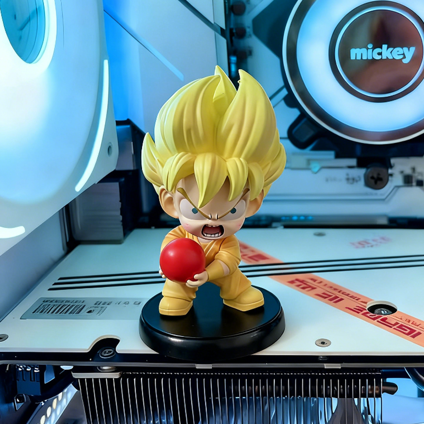 七龙珠手办悟空手办机箱手办海景房手办显卡手办电脑摆件显卡摆件