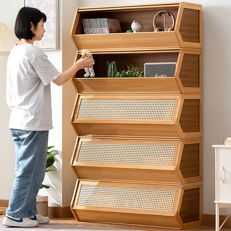 网红创意五斗柜卧室储物柜收纳家用客厅靠墙床P尾置物整理小立柜