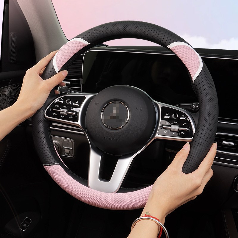 适用长安CS7e5plus逸动xt CS35 CS55欧尚x5z6unit方向盘套四季通