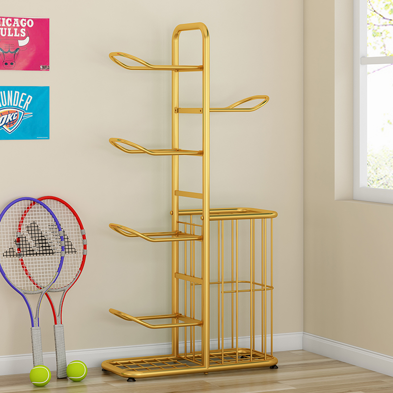 球类收纳架家用室内学校r足排球篮球架托多层摆放置物架儿童收纳