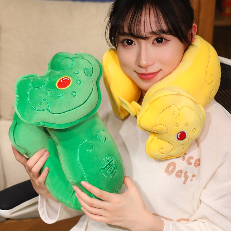 创意如意U型枕卡通护颈枕汽车颈部靠枕I飞机旅行头枕车用颈椎枕头