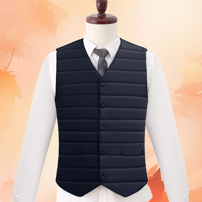 2025新款中老年加棉休闲马甲