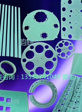 速发水绿色玻纤垫高 FR4绝缘方板隔热耐加温长条片工电木环氧垫板