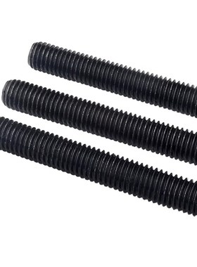 速发4.8牙黑色螺杆丝杆加长全牙英制长丝螺吊杆级条通丝杆