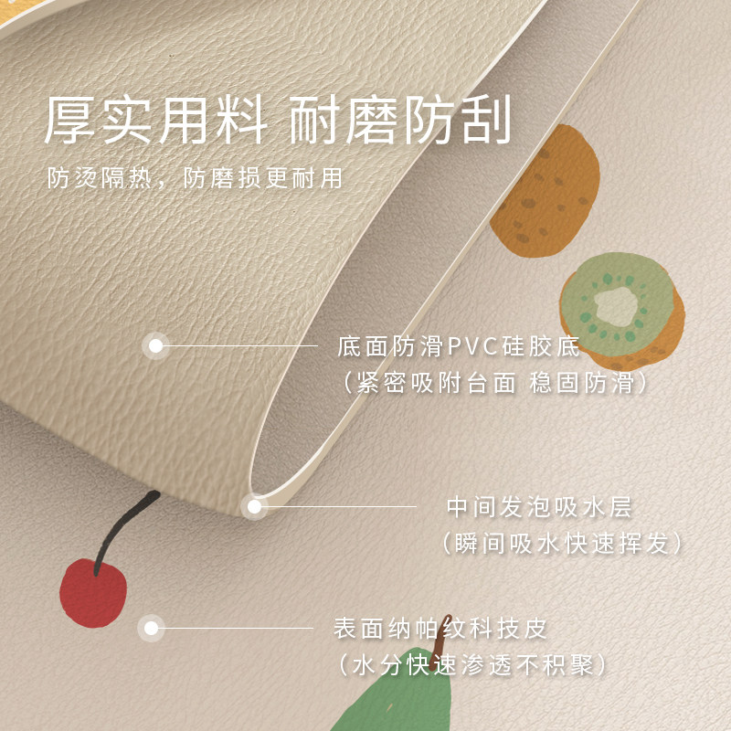 厨房碗盘沥水垫洗l手台台面吸水垫速干碗筷滤水垫水槽旁高颜值垫,居家布艺,厨房地垫,淘宝优惠券,粉丝福利购,淘宝优惠卷