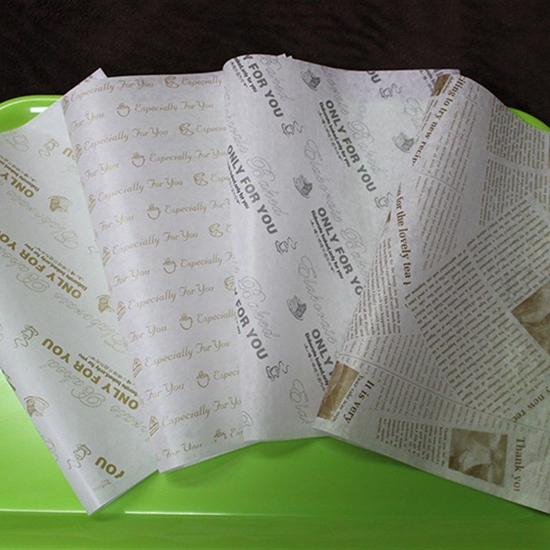 烘焙快餐烧烤g油炸西点面包蛋糕饼店托盘餐盘隔油防油纸吸油纸垫