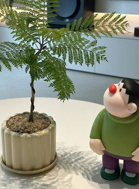 胖虎小摆件歪头桌面装饰客厅玄关B饰品电视柜办公室小摆件家居手