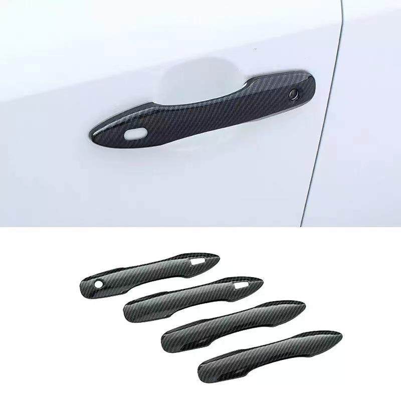 适用于18-22款丰田普锐斯PRIUS50系拉手碳纤纹外把手亮黑门碗贴,收纳整理,烫衣板及配件,淘宝优惠券,粉丝福利购,淘宝优惠卷