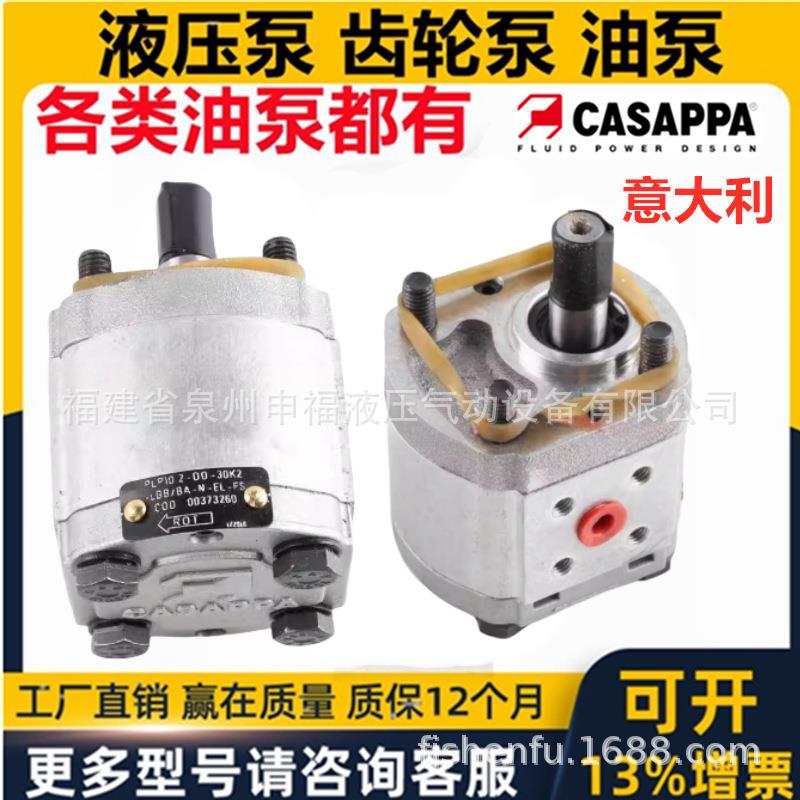 意大利凯斯帕CASAPPA液齿轮油泵PLP10.2电动马达扫地车雪地车泵