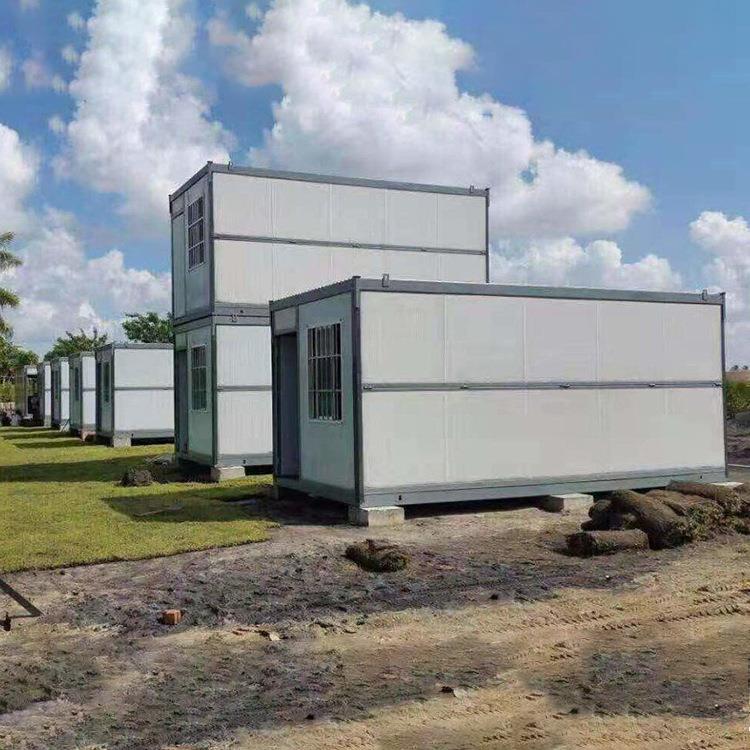 集装箱移动房住人轻钢移动房组装简易房工程工人宿舍移动房