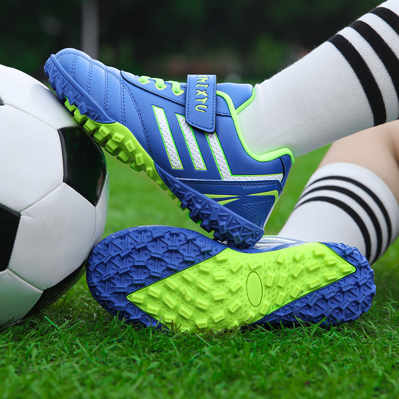 正品足球鞋碎钉正品儿童足球鞋训练鞋TF男女童青少年中小学生专用