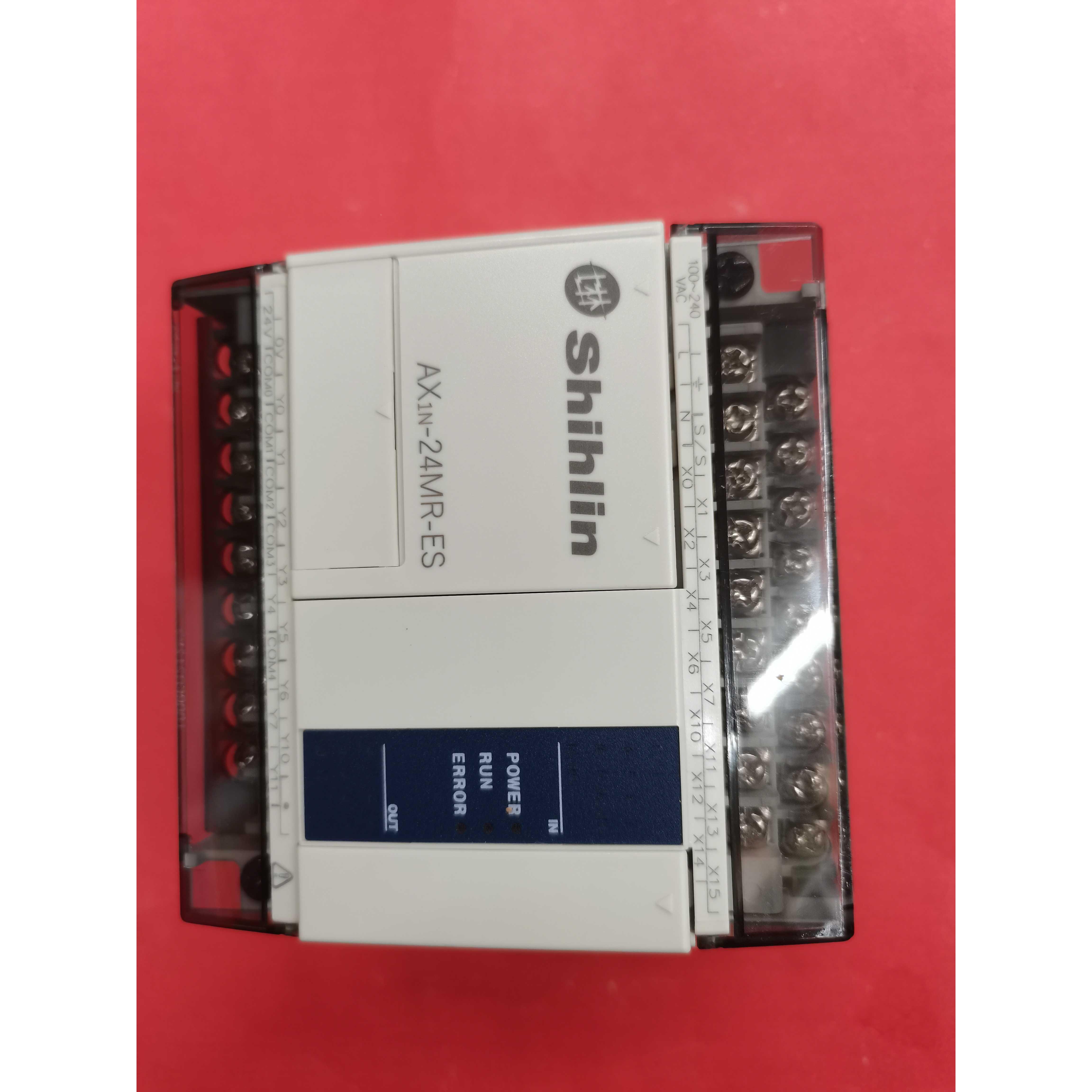 AX1N-24MR-ES AX1N 全新原装台湾士林可程式控制器PLC AX1N-24MR