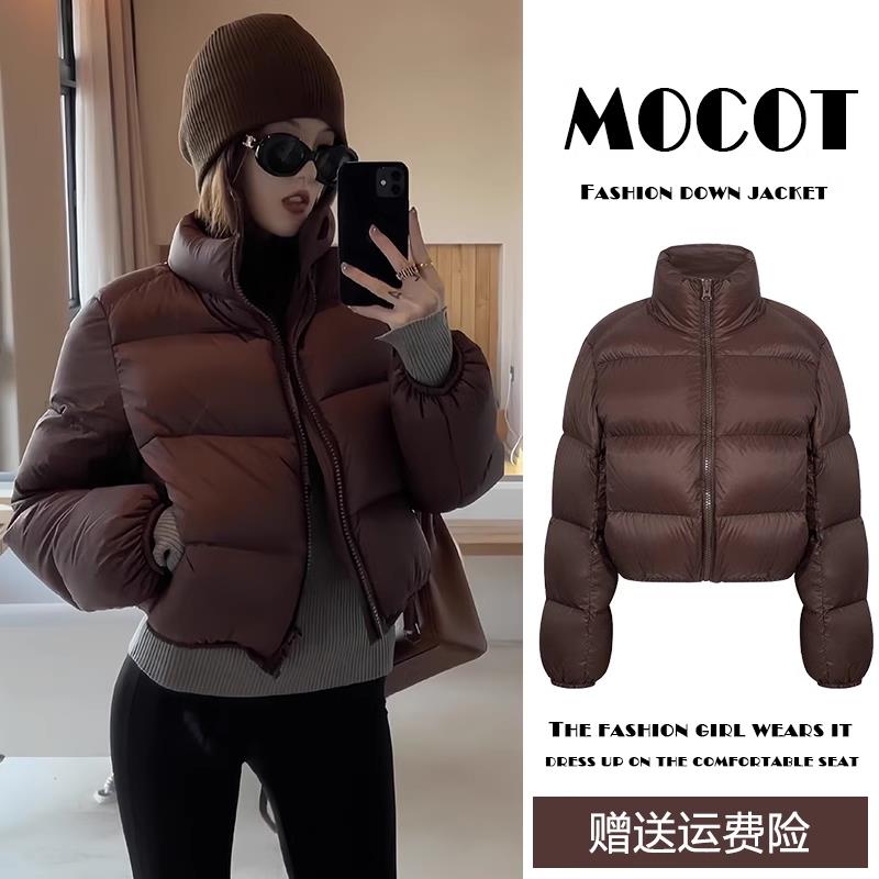 短款羽绒服女款冬季小个子2025年新款棉服肯豆风面包服女士短外套