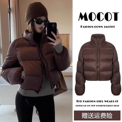 短款羽绒服女款冬季小个子2025年新款棉服肯豆风面包服女士短外套